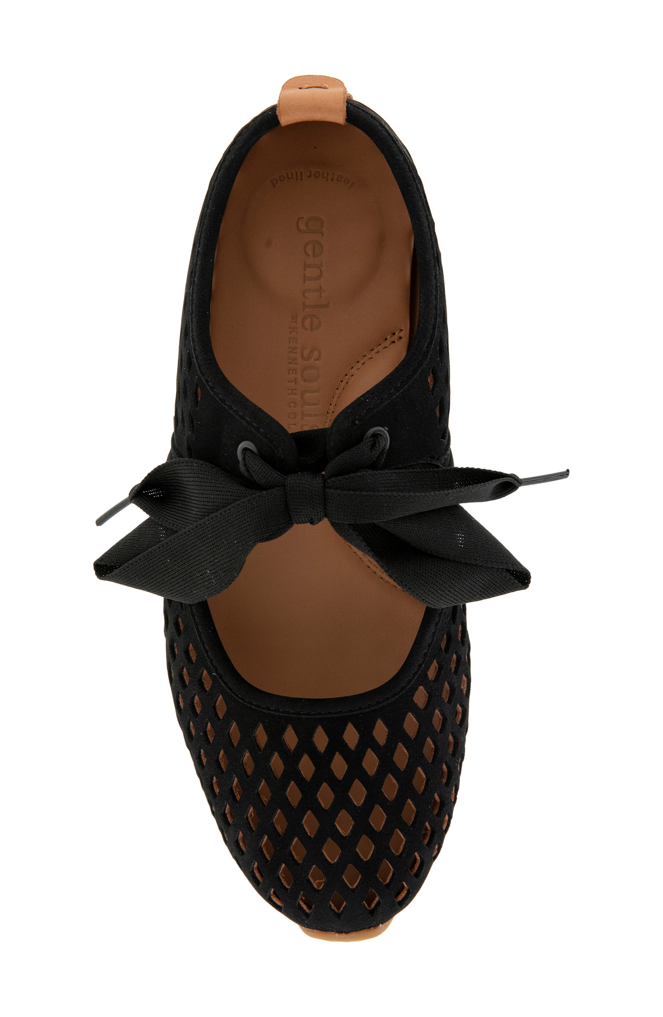 Gentle Souls Annalise Mary Jane Flat, Alternate, color, Black Nubuck