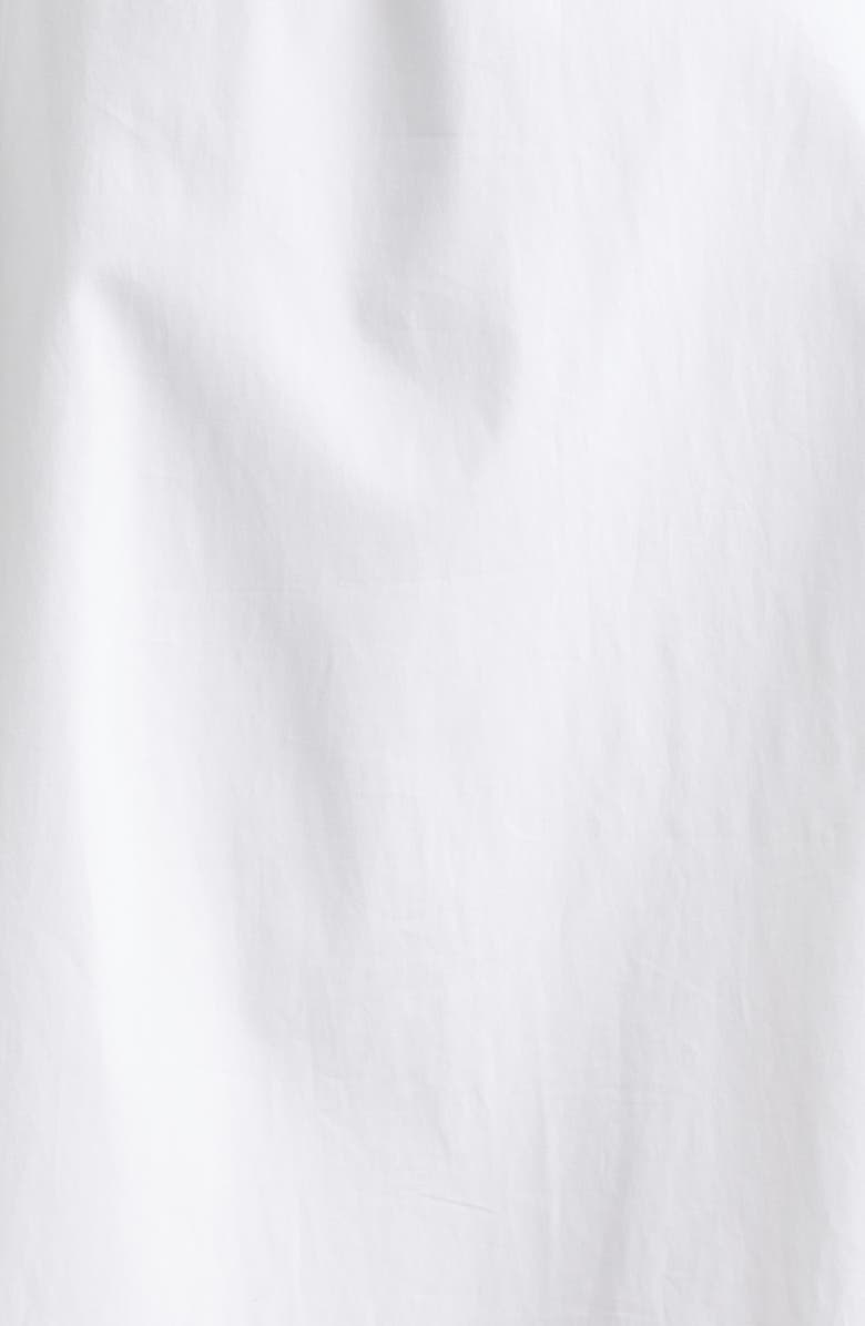 Ramy Brook Darcey Tie Waist Midi Shirtdress, Alternate, color, White