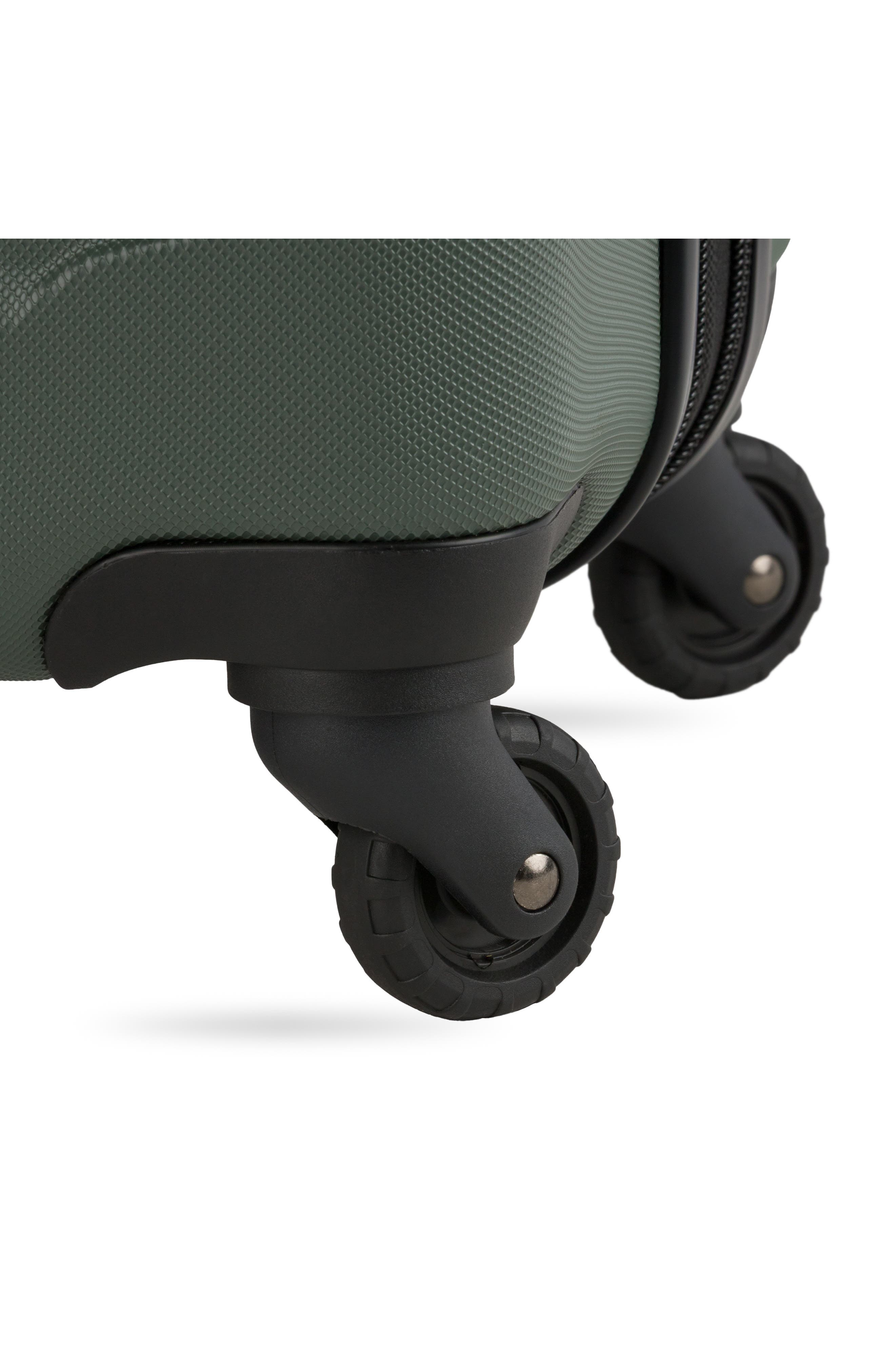 SWISSGEAR 24-Inch Hardside Spinner Suitcase, Alternate, color, Olive