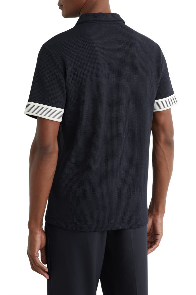 Bruno Quarter Zip Polo, Alternate, color, NAVY