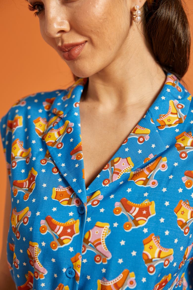 Read It & Steep Romper, Alternate, color, Roll With It