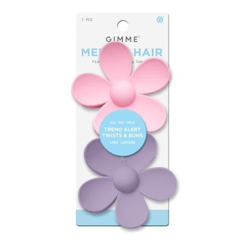 Flower Claw Clip Duo