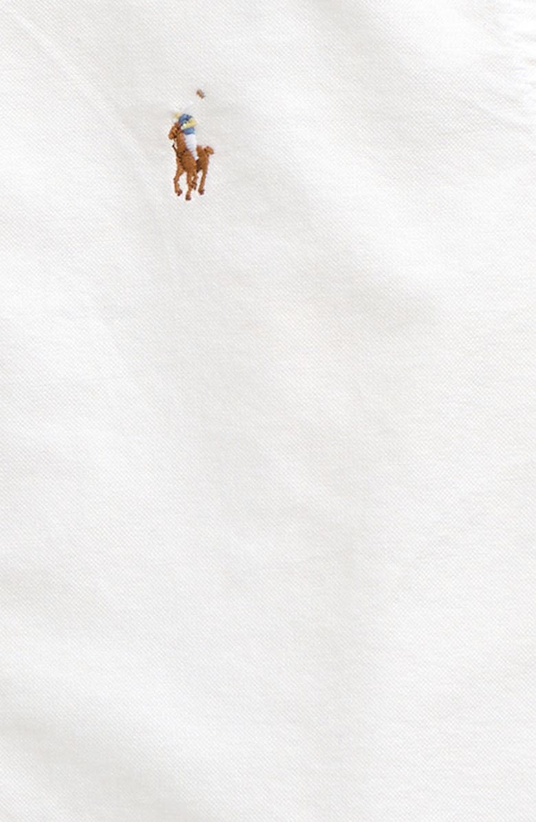 Polo Ralph Lauren Kids' Oxford Cotton Button-Down Shirt, Alternate, color, White