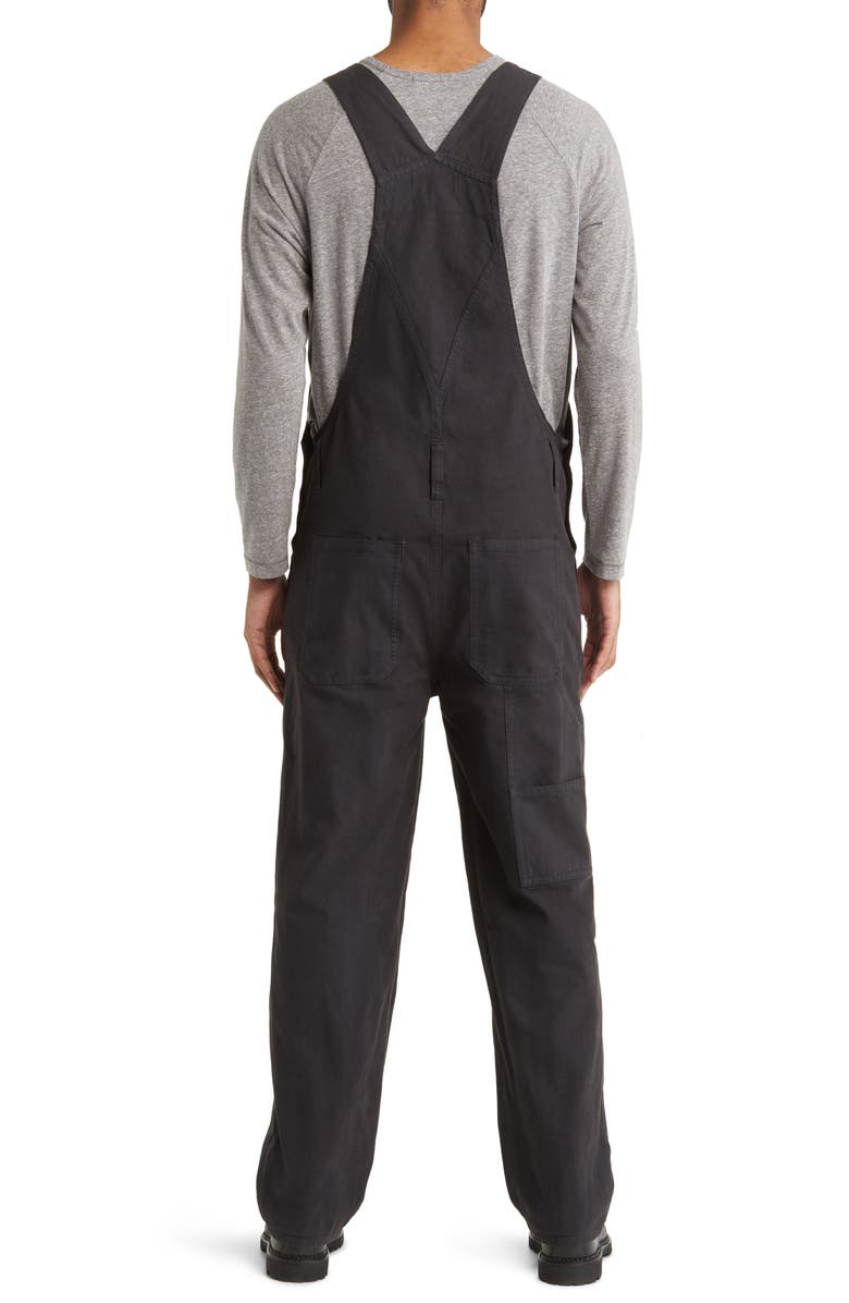 Madewell Garment Dyed Denim Carpenter Overalls, Alternate, color,