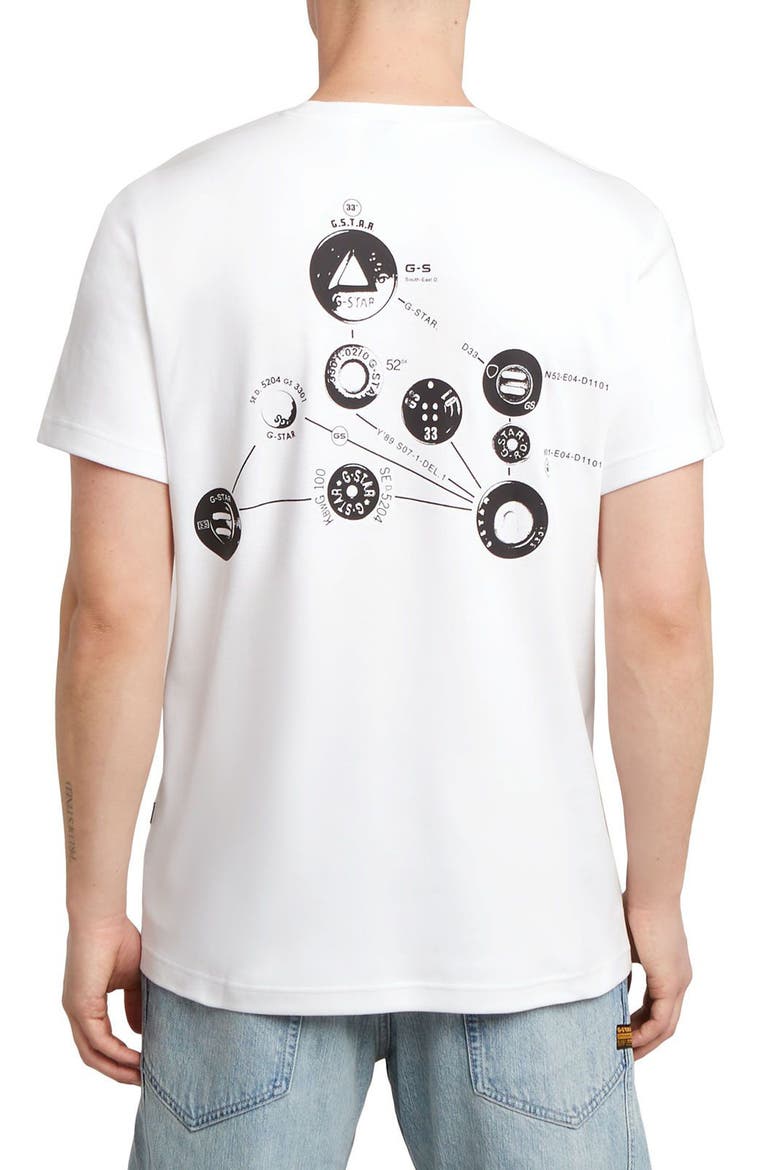 Trims Back Organic Cotton Graphic T-Shirt, Alternate, color, WHITE