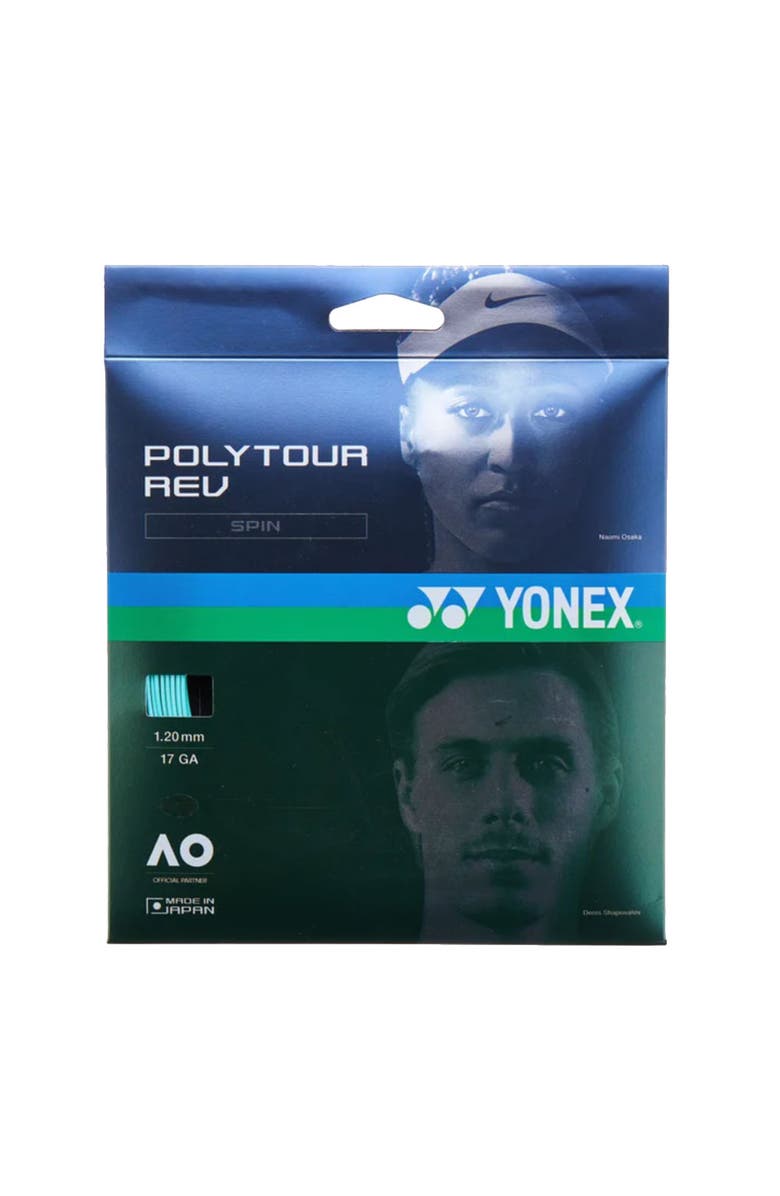 YONEX Poly Tour Rev 120 17g Tennis String, Main, color, Mint