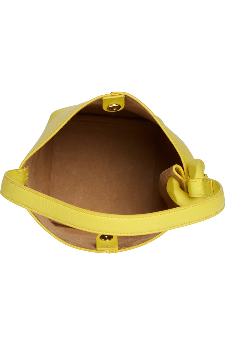 JW Anderson The JWA Corner Leather Bucket Bag, Alternate, color,