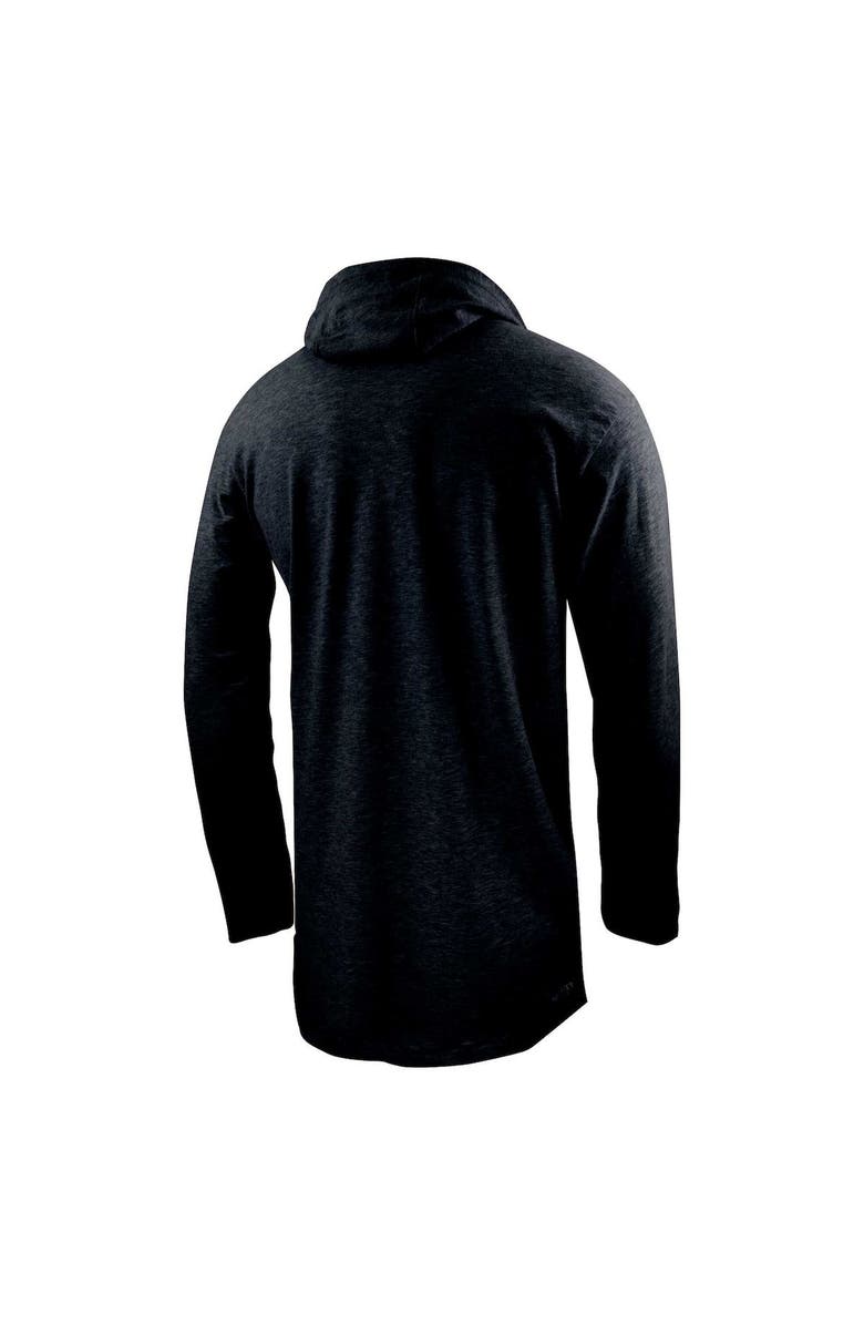 Nike Men's Nike Black Providence Friars Color Pop Performance Hoodie Long Sleeve T-Shirt, Alternate, color, 