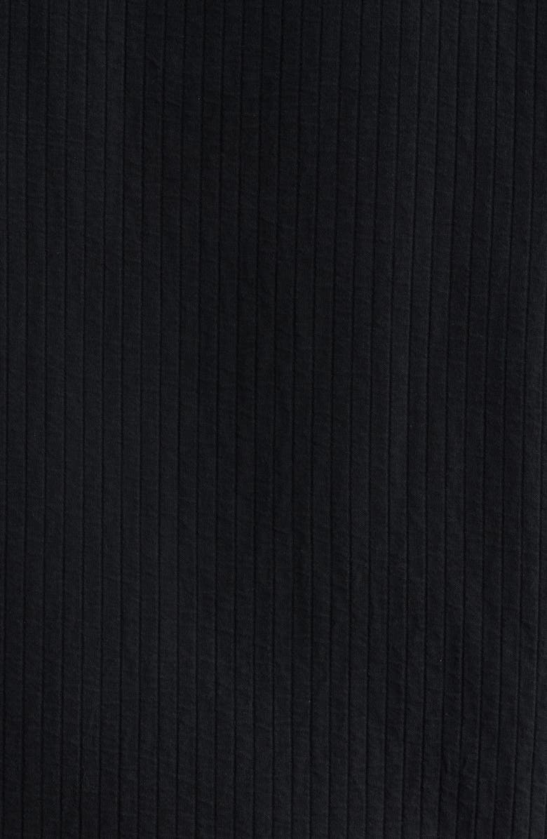 MERZ B SCHWANEN Quilted Organic Cotton Shirt Jacket, Alternate, color, Charcoal