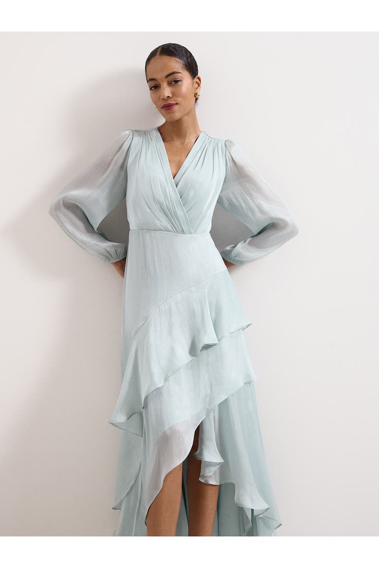 Sylvie V-Neck Maxi Dress, Alternate, color, Pale Blue