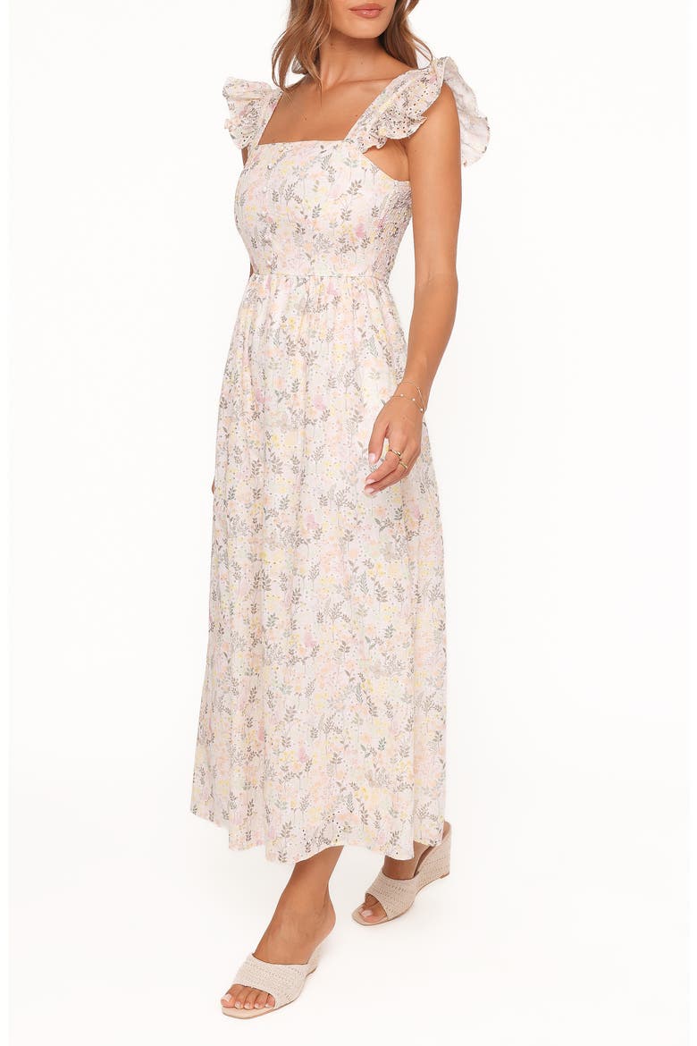 Ashtonleigh Midi Dress, Alternate, color, MULTI FLORAL