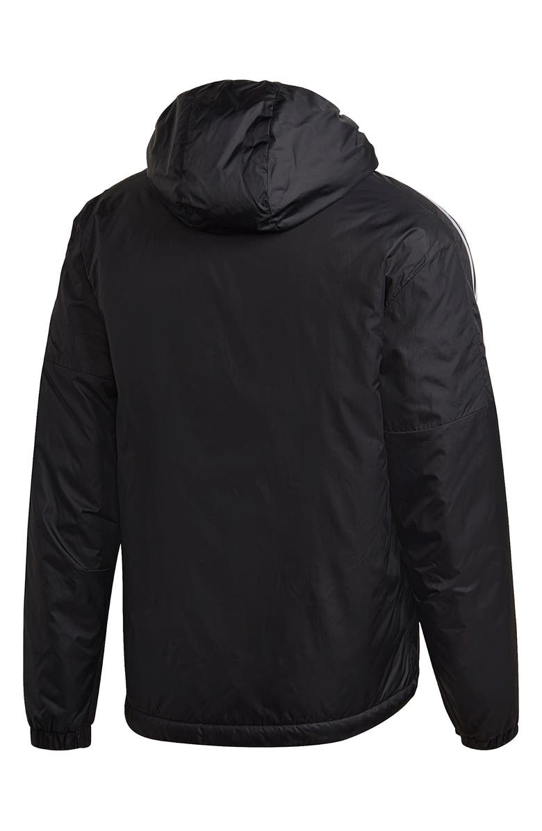 adidas Essentials Insulated Hooded Jacket, Alternate, color, 