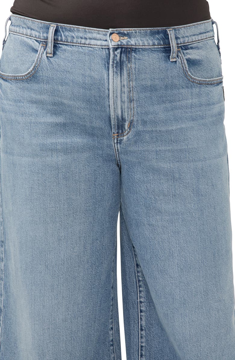 Silver Jeans Co. Highly Desirable High Waist Ultra Wide Leg Jeans, Alternate, color, 