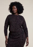 ELOQUII Intarsia Cardigan