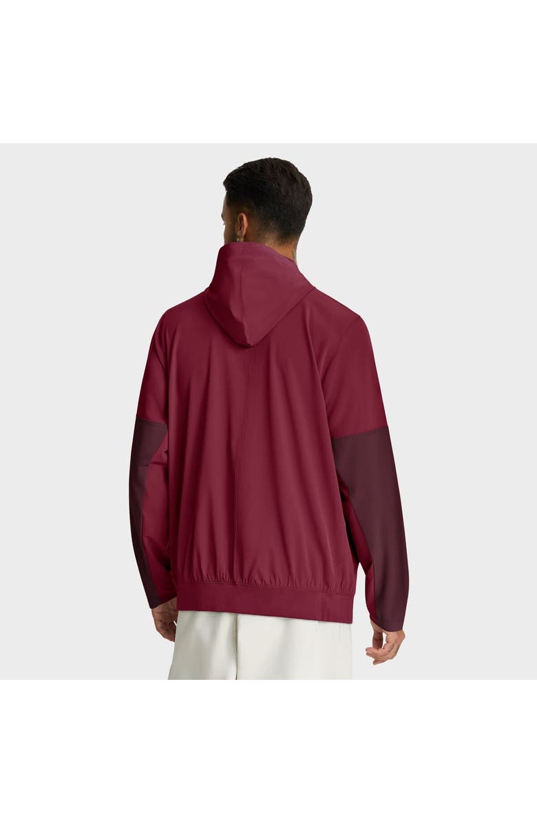 Nike Men's Nike Burgundy Washington Commanders Sideline Anorak Half-Zip Hoodie Jacket, Alternate, color, Burgundy