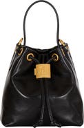 Balmain Pulse Bucket bag in smooth leather
