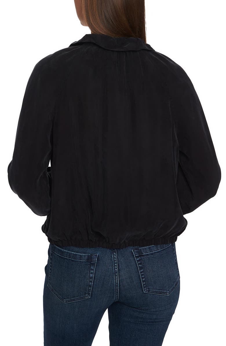 1.STATE Ruffle Neck Bomber Jacket, Alternate, color,
