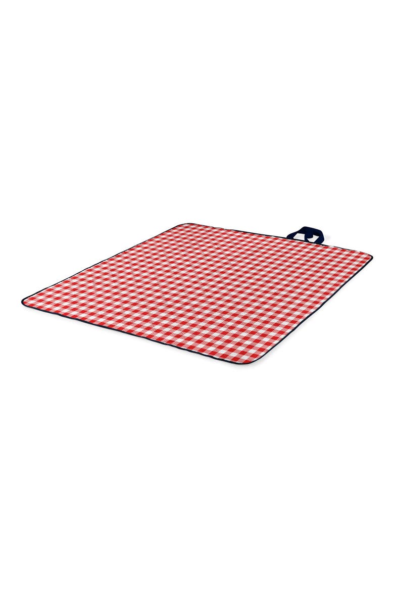 Vista Outdoor Picnic Blanket & Tote, Alternate, color, RED/ WHITE GINGHAM/ NAVY