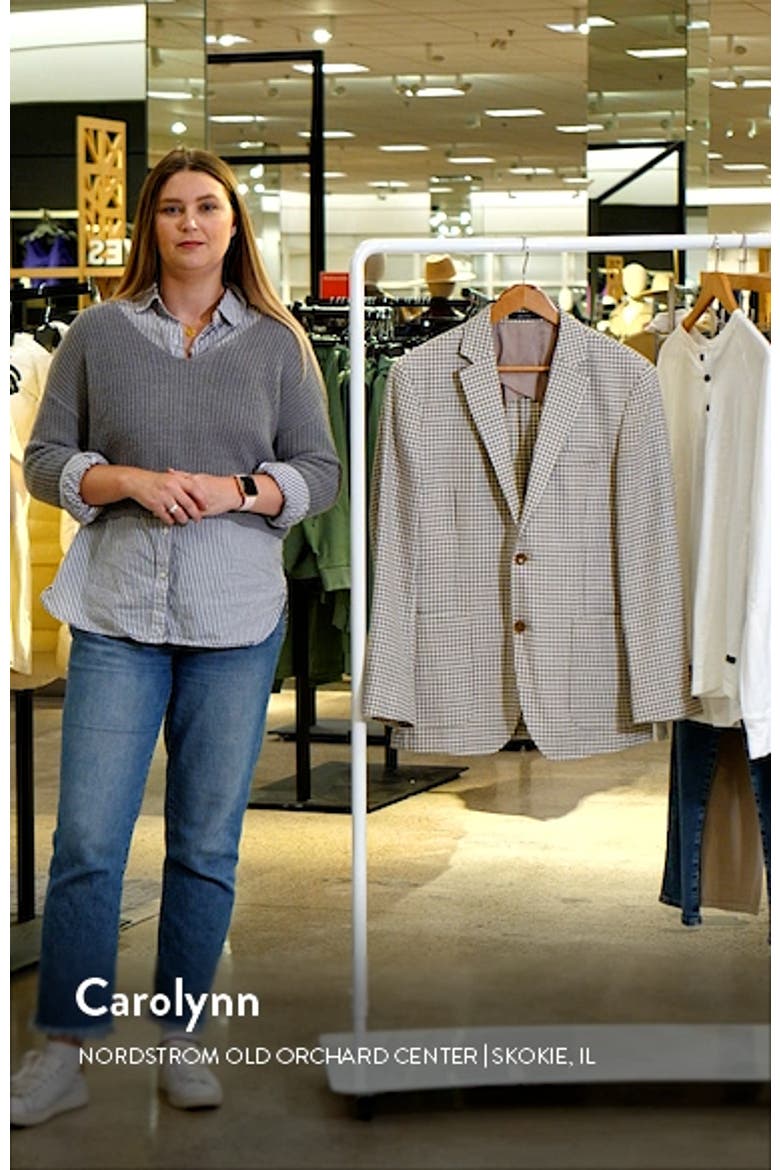Houndstooth Wool Blend Sport Coat video