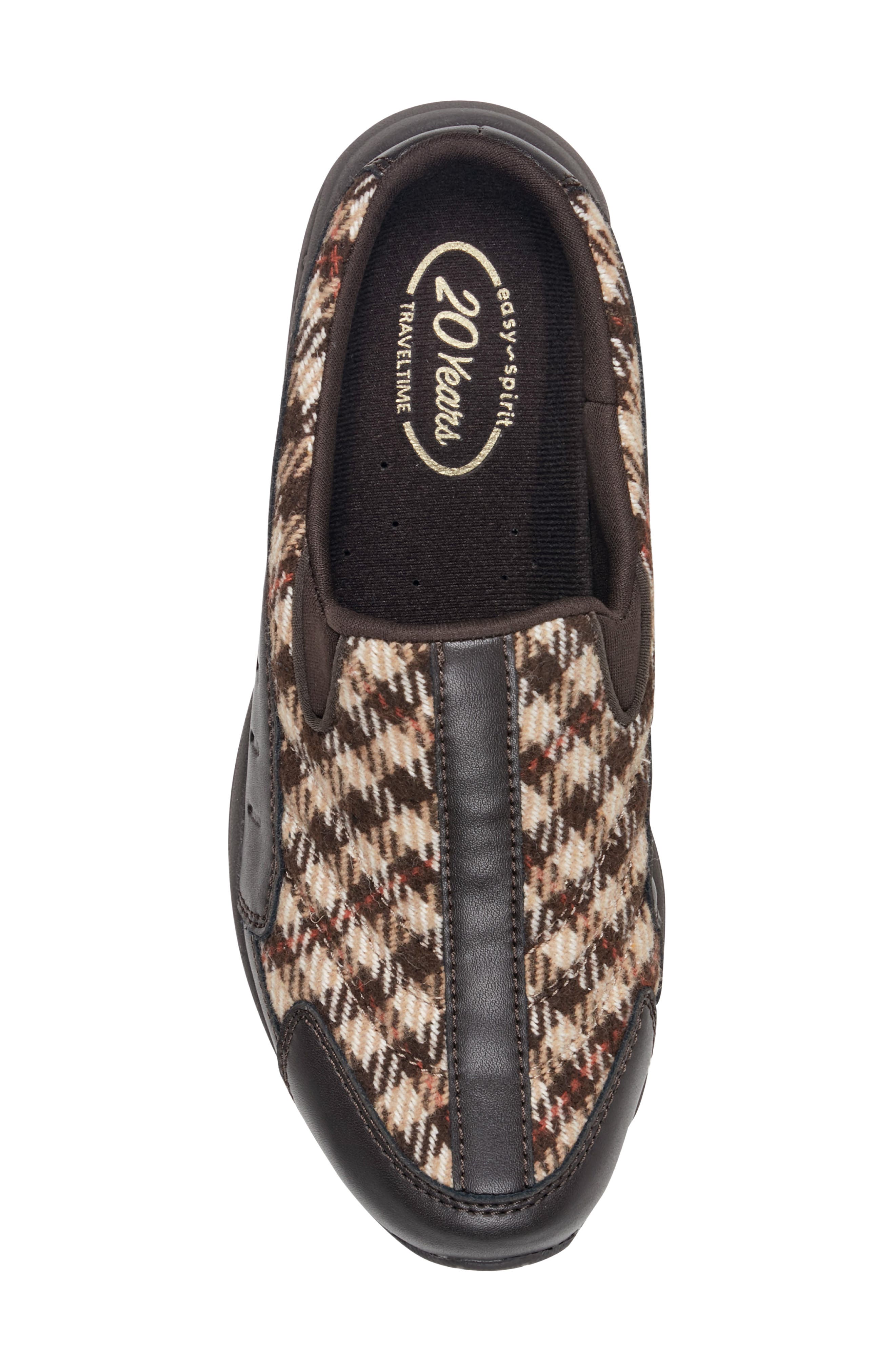 Traveltime Slip-On Sneaker, Alternate, color, DARK BROWN