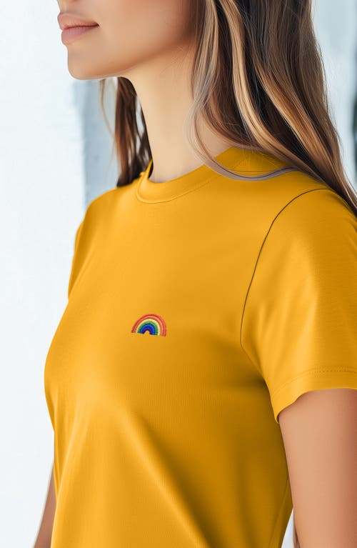 Dalix Womens Rainbow Jersey Relaxed Tee