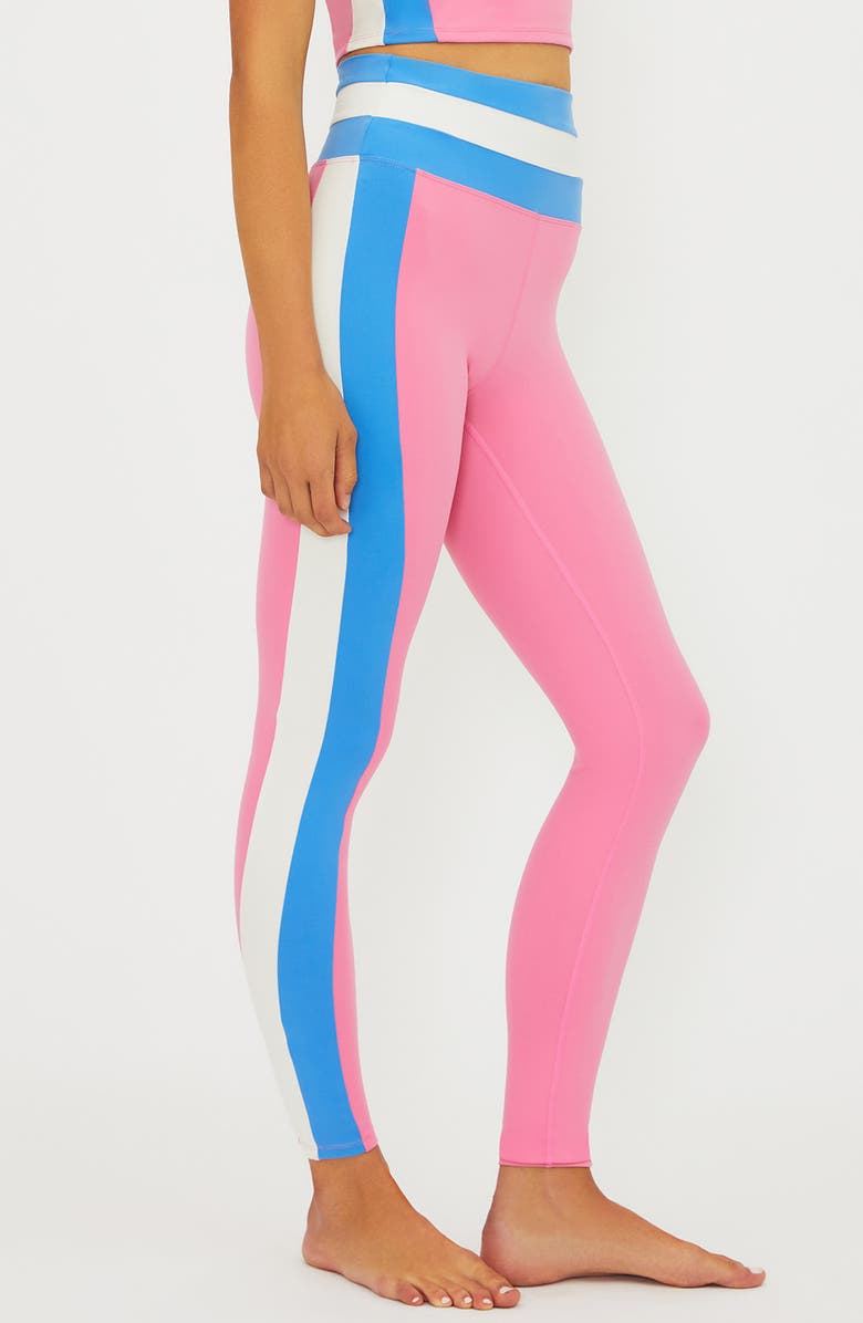 Beach Riot Mariella Colorblock Leggings, Alternate, color, Cosmos Colorblock