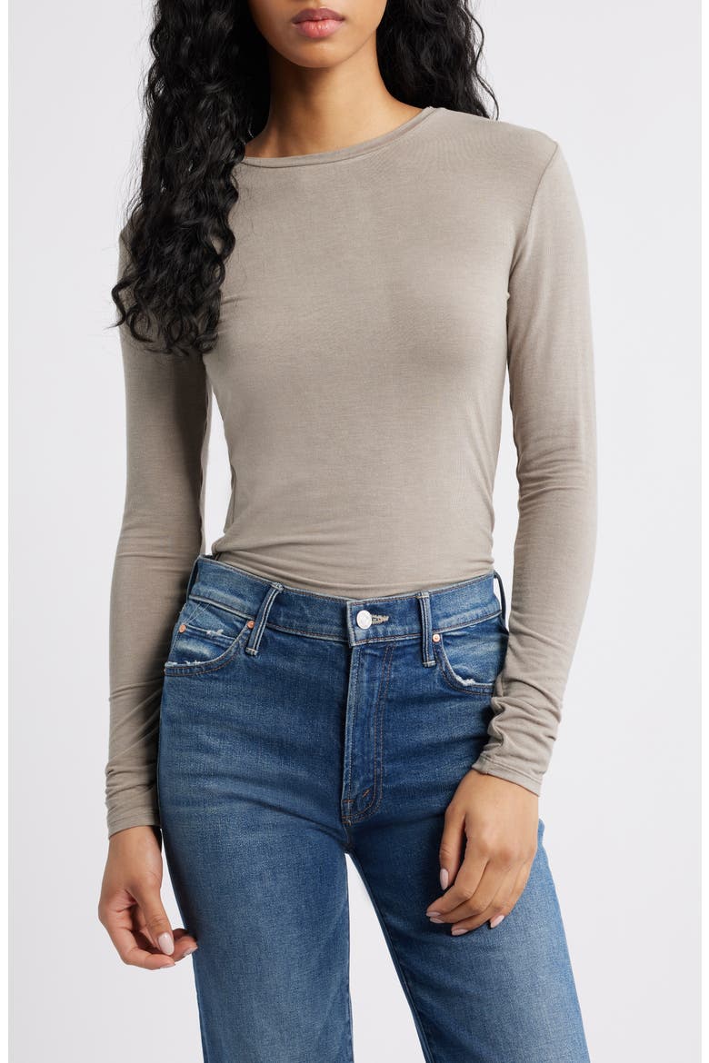 Charli Knit Top, Main, color, STONE