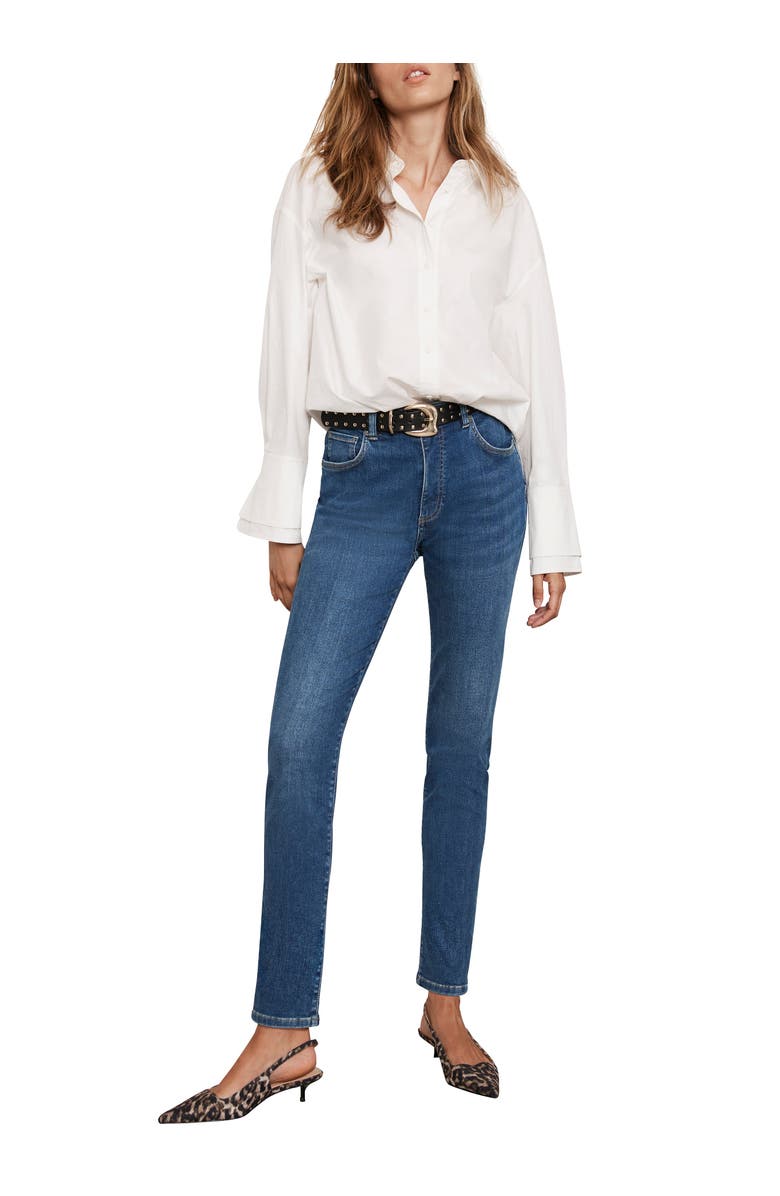 MINT VELVET Sculpting Skinny Jeans, Alternate, color, Blue