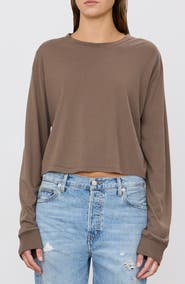 ETERNE Long Sleeve Boxy T-Shirt