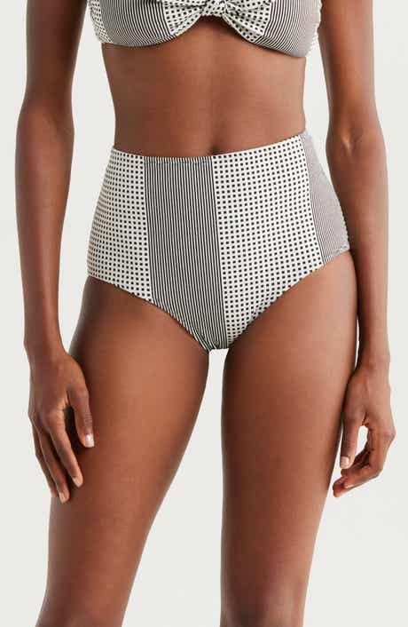 lemlem Elsi High Waist Bikini Bottoms