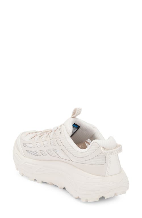 Hoka Gender Inclusive Mafate Three2 Grid Sneaker In White