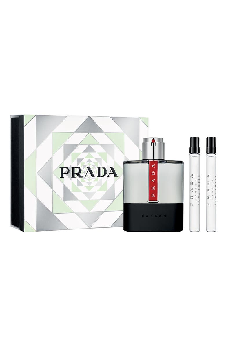 Prada Luna Rossa Carbon Eau de Toilette Set USD $154 Value, Main, color,