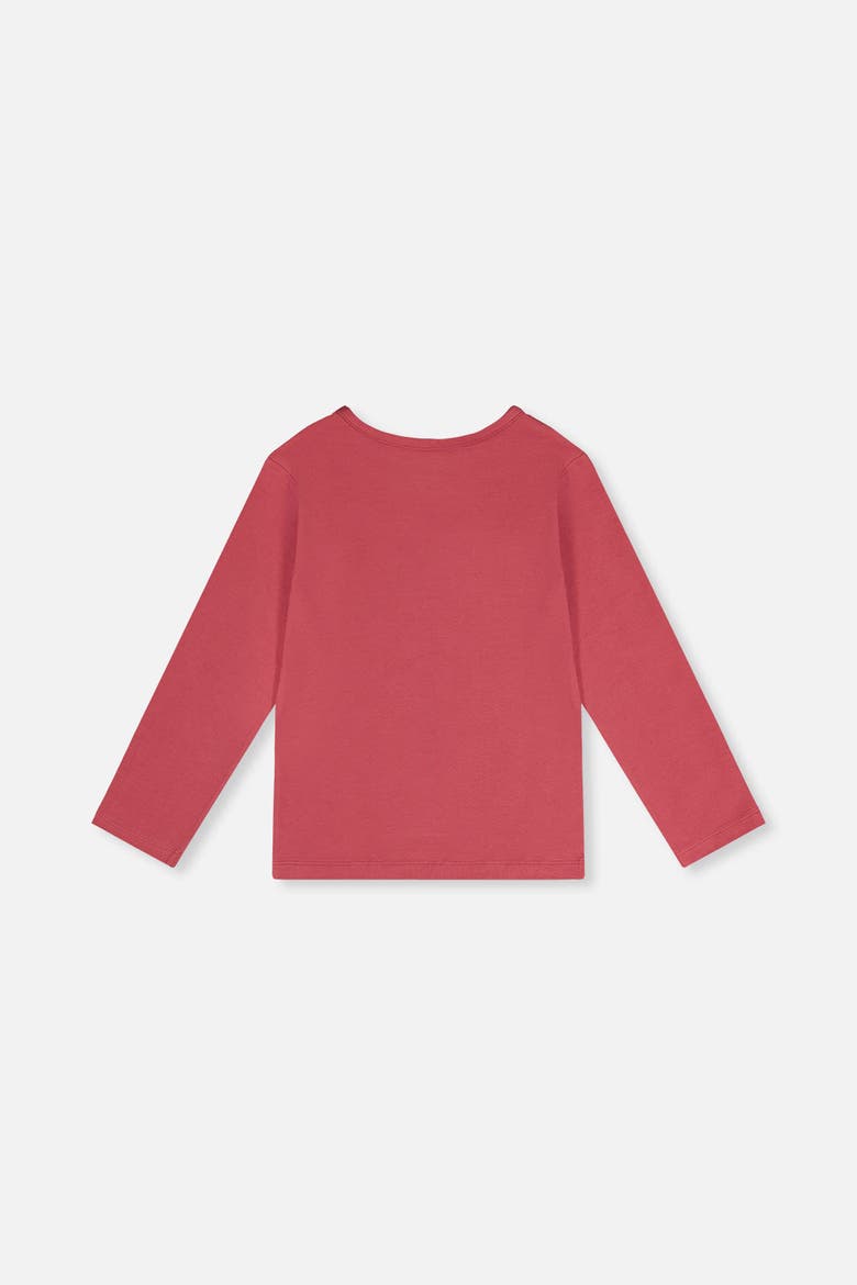 Organic Cotton Teapot Graphic Jersey T-Shirt, Alternate, color, Raspberry Pink