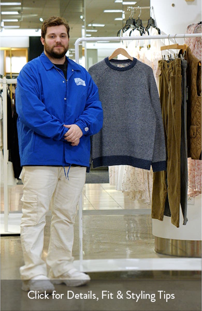 Donegal Crewneck Wool Sweater, sales video thumbnail