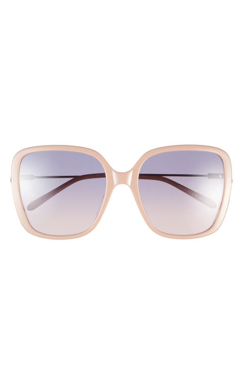 57mm Square Sunglasses