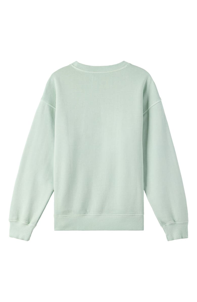 O'Neill Kids' Skylar Graphic Sweatshirt, Alternate, color, Seafoam