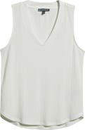 Wit & Wisdom V-Neck Rib Tank
