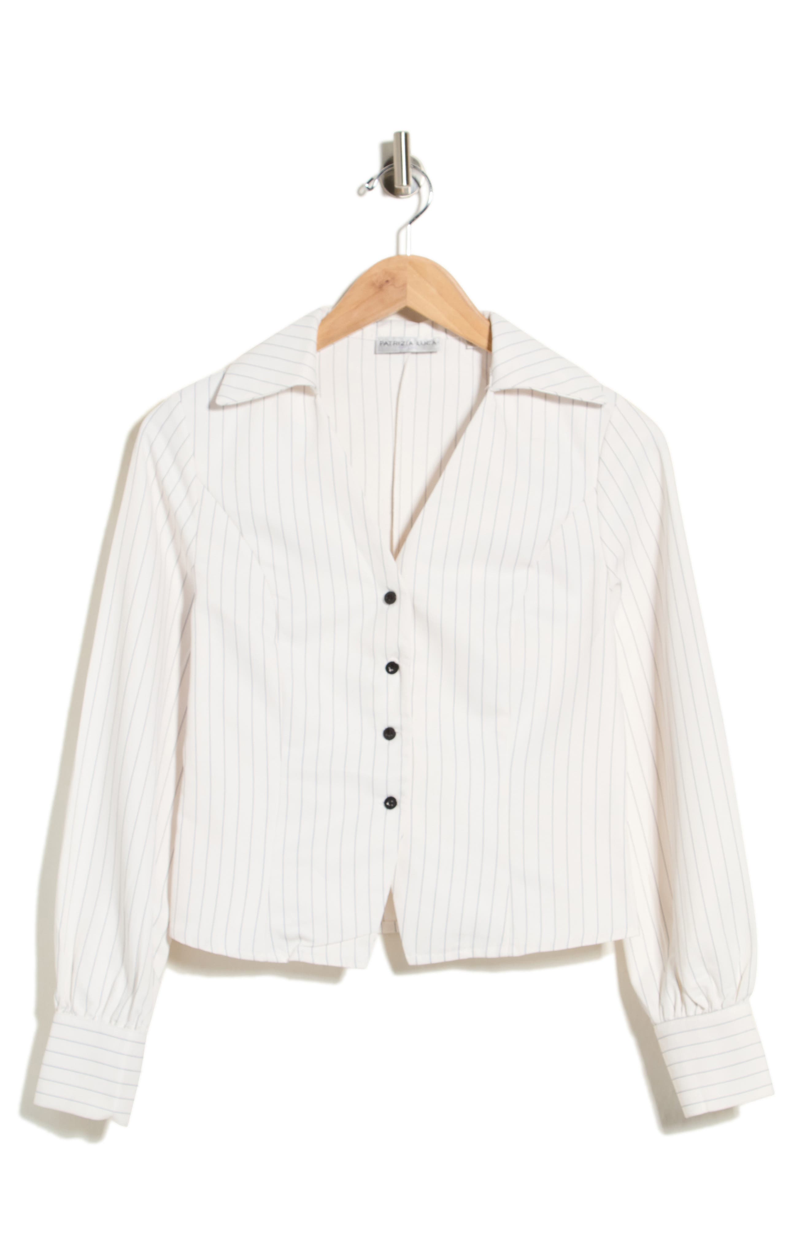 Pinstripe Long Sleeve Shirt