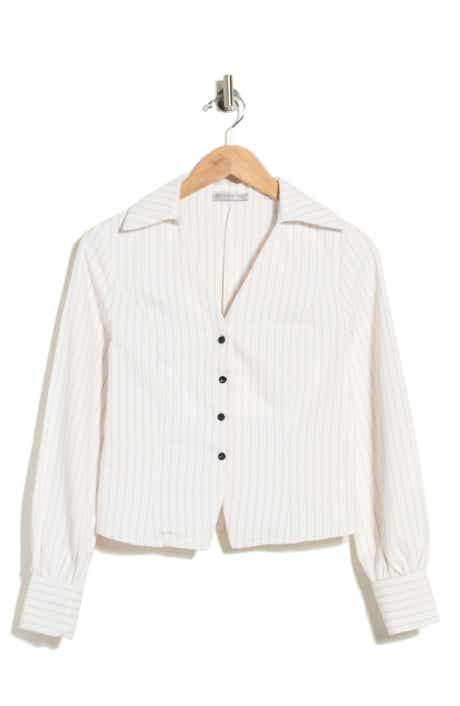 Pinstripe Long Sleeve Shirt