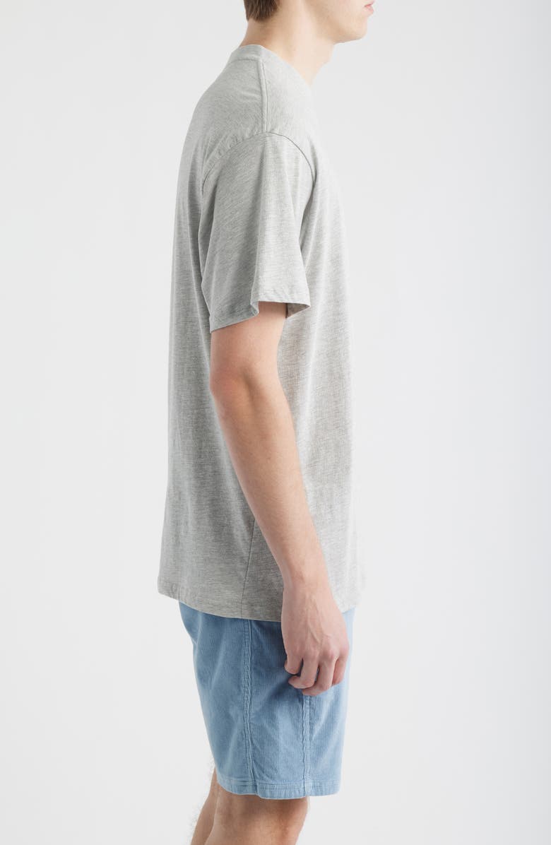 Rip Curl Rip Script Icon Organic Cotton Graphic T-Shirt, Alternate, color, Grey Marle