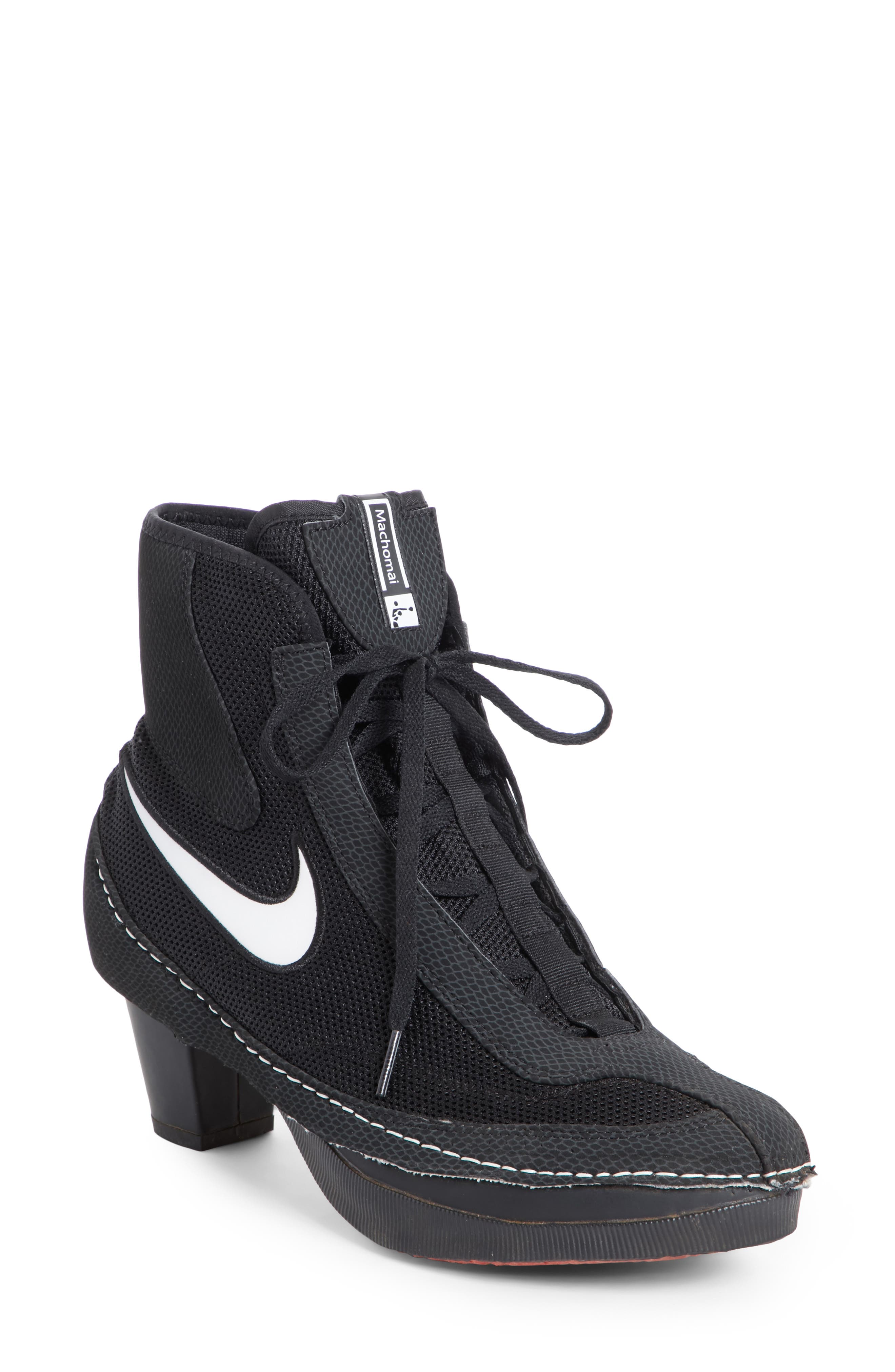 Comme des Garçons x Nike Heeled Bootie, Main, color, 