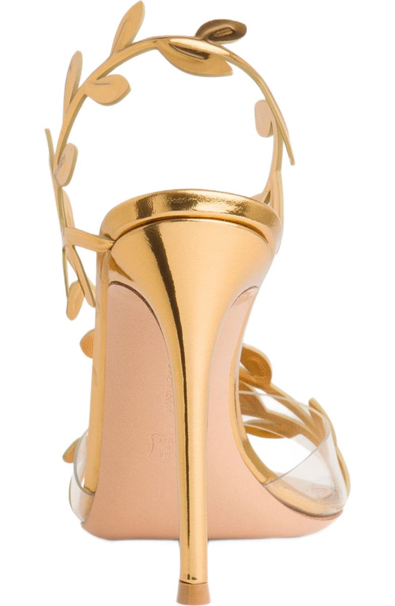 Gianvito Rossi Flavia Sandal, Alternate, color, Gold