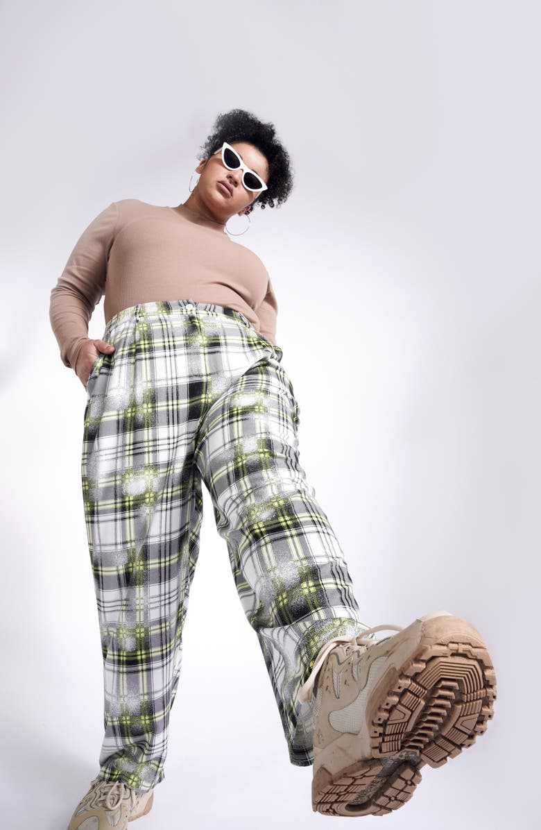 BP. + Wildfang Elastic Back Print Pants, Alternate, color,