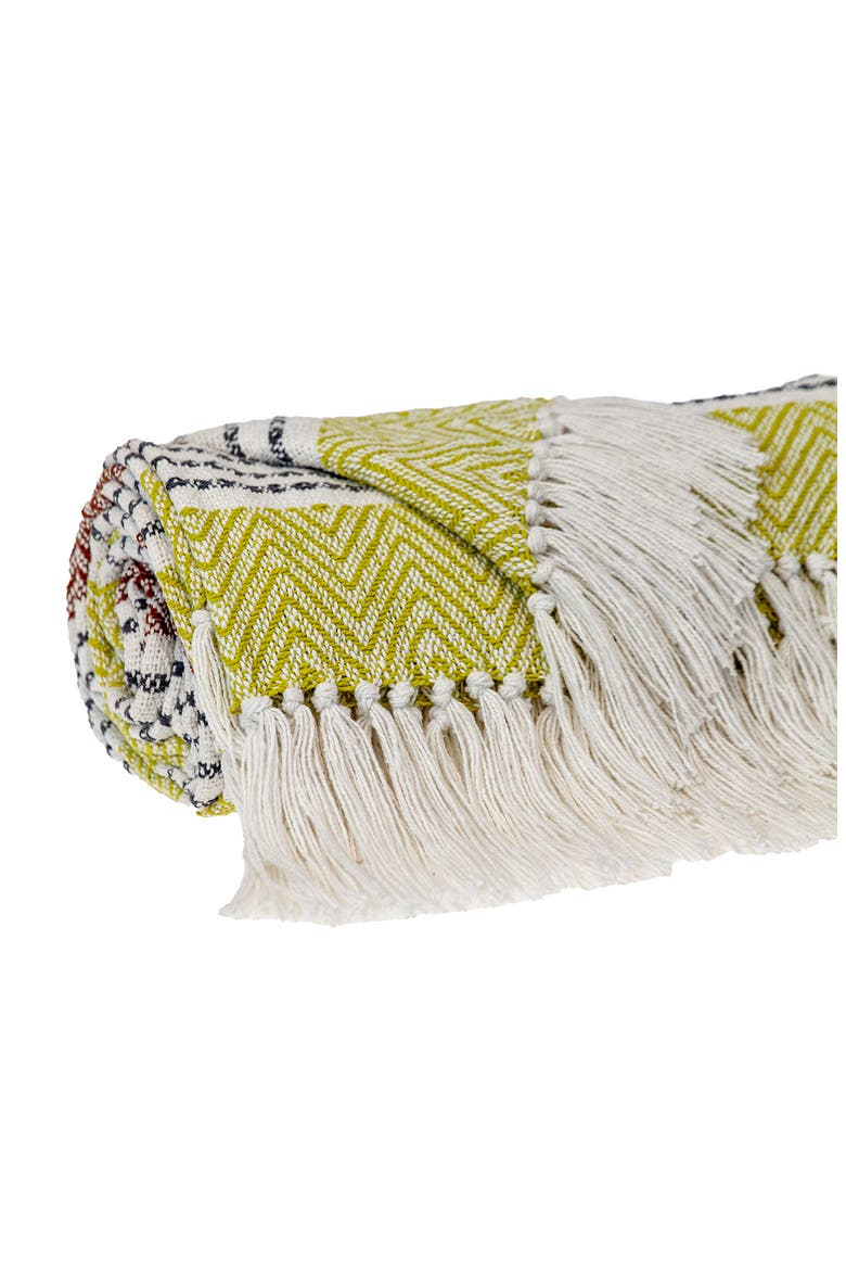 Kai Fringe Throw Blanket, Alternate, color, RUST MULTI