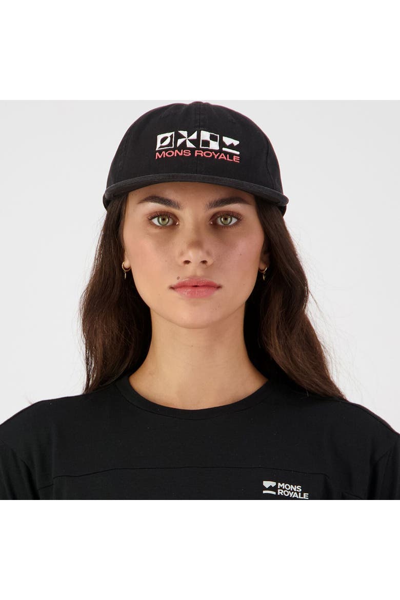 Roam 6 Panel Cap, Alternate, color, Vintage Black