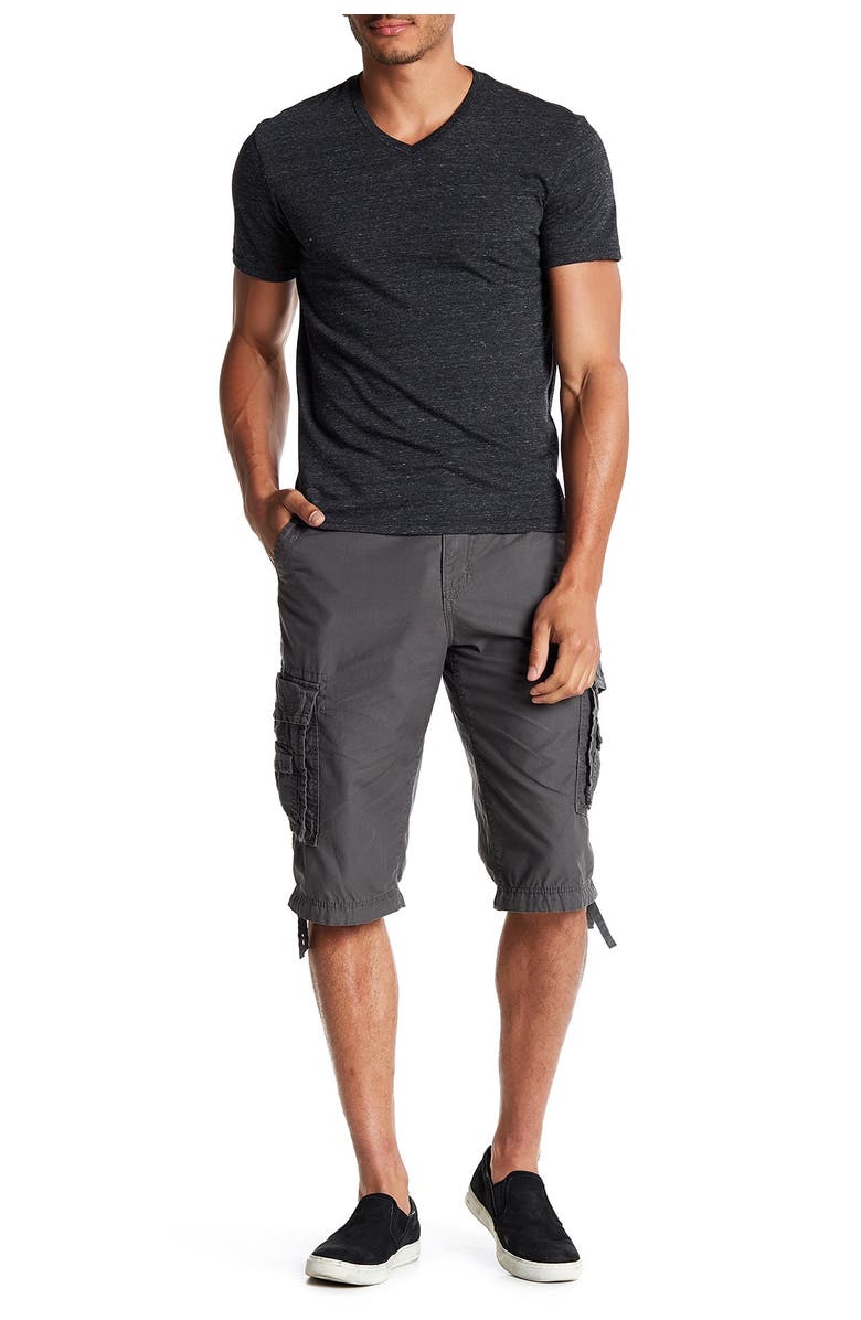 Union Havana Messenger Cargo Shorts, Alternate, color, Flint
