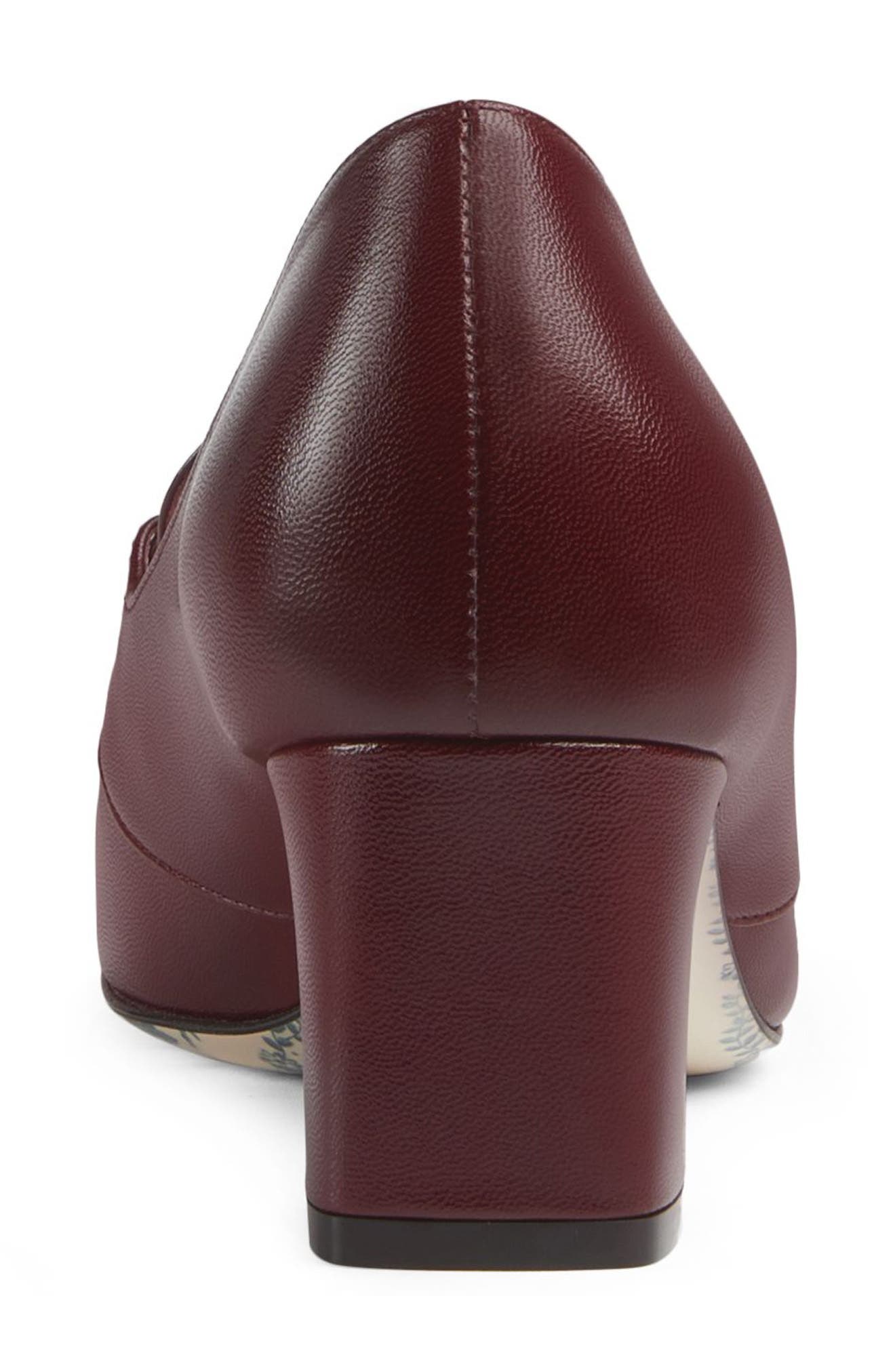 Gucci Loafer Pump, Alternate, color, 