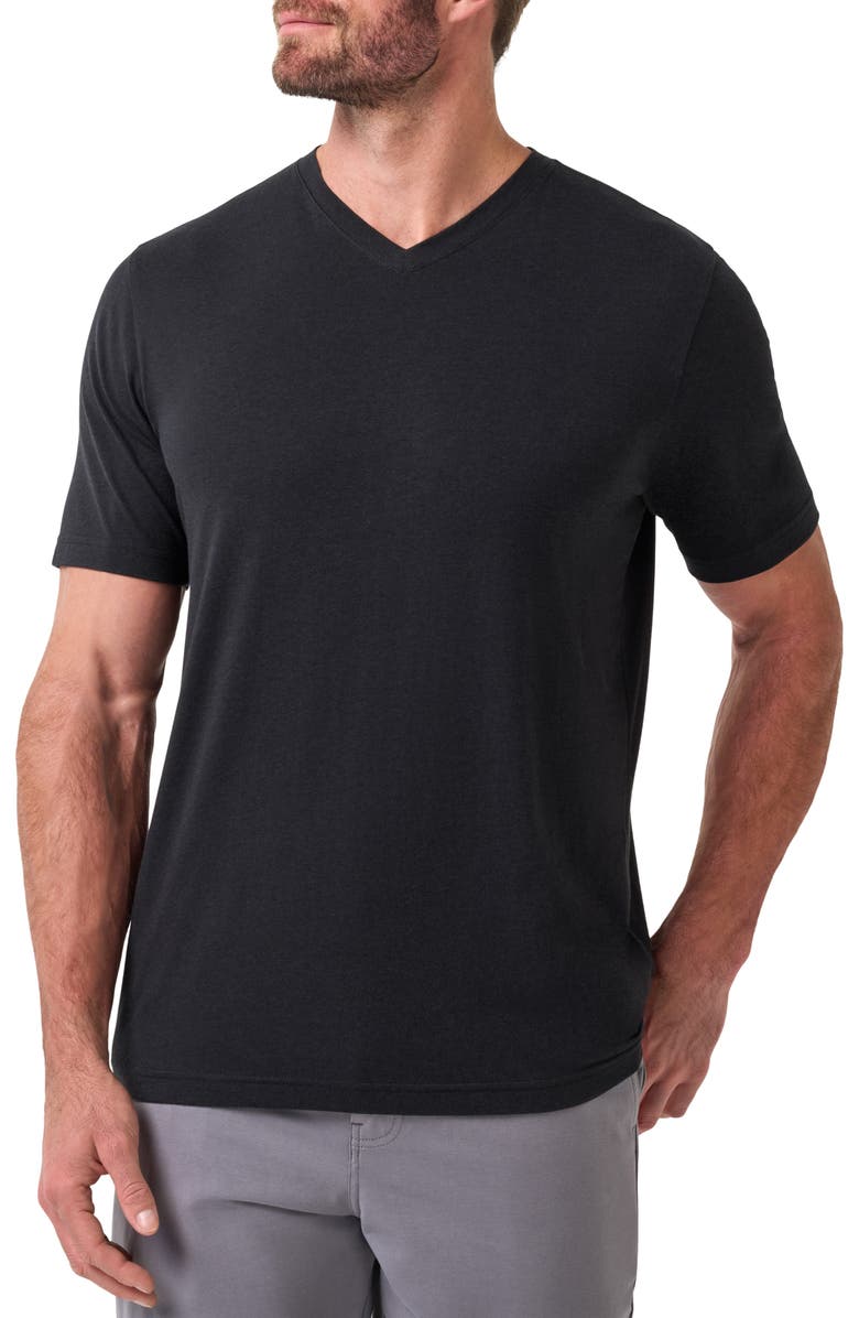 TravisMathew Cloud V-Neck T-Shirt, Main, color, 