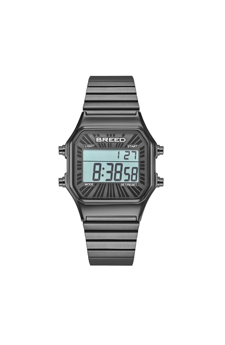 BREED Terra Digital Watch, Main, color, Black