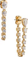 Nadri Invitation Only Front/Back Earrings